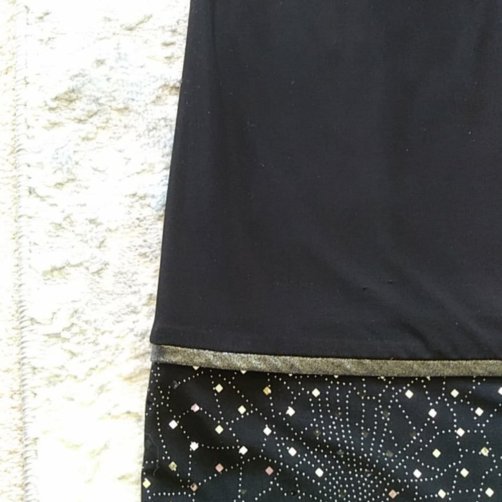 Dress Barn Sparkle Stretch Dress 10 - Picture 8 of 12